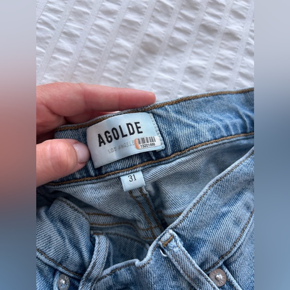 Agolde two tone jeans - Picture 2 of 2